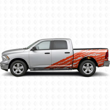 Vinyl-Aufkleber im Used-Look für die Seite des Dodge Ram 2500_4
