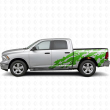 Destroyed Style Seiten-Vinyl-Aufkleber für Dodge Ram 1500_3