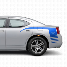 Personalisierte Strobe Krallen-Streifen Seiten-Vinyl-Aufkleber für Dodge Charger 2006-2010_2