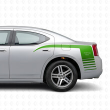 Personalisierte Strobe Krallen-Streifen Seiten-Vinyl-Aufkleber für Dodge Charger 2006-2010_3