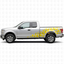 Großes Reifenspuren-Streifen Seiten-Vinyl-Dekor Kit für Musclecar Truck 2015-2017_5
