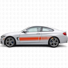 Rennstreifen Tür Seiten Vinyl Aufkleber Sticker_4