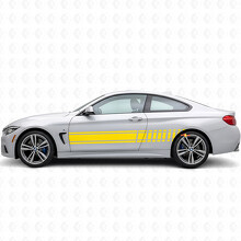 Rennstreifen Tür Seiten Vinyl Aufkleber Sticker_5