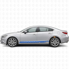 Racing-Streifen Seitenaufkleber Vinyl-Aufkleber für Mazda Mazda6_2