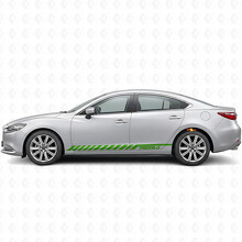 Racing-Streifen Seitenaufkleber Vinyl-Aufkleber für Mazda Mazda6_3
