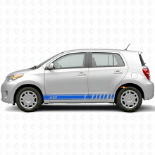xD Logo Akzentstreifen Seitlicher Vinyl-Aufkleber Satz für Scion xD_2