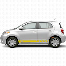 xD Logo Akzentstreifen Seitlicher Vinyl-Aufkleber Satz für Scion xD_5
