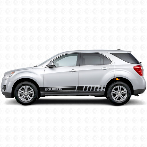 Markierte Akzentstreifen Seiten-Vinylaufkleber für Chevrolet Equinox