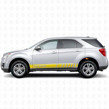 Markierte Akzentstreifen Seiten-Vinylaufkleber für Chevrolet Equinox_5