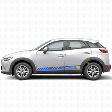 Racing-Stripes-Türseitiger Vinyl-Aufkleber für Mazda CX-3_2