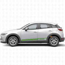 Racing-Stripes-Türseitiger Vinyl-Aufkleber für Mazda CX-3_3