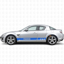 Markierte Akzentstreifen Seiten-Vinylaufkleber für Mazda RX-8_2