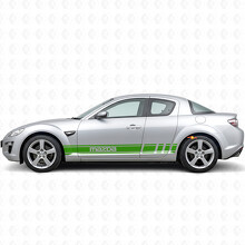 Markierte Akzentstreifen Seiten-Vinylaufkleber für Mazda RX-8_3