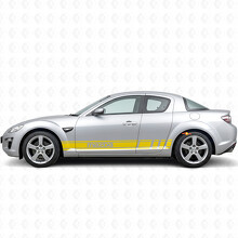 Markierte Akzentstreifen Seiten-Vinylaufkleber für Mazda RX-8_5