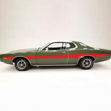 Side Retro-Abziehbilder Streifen Aufkleber Passform 1973-74 Dodge Charger
 3