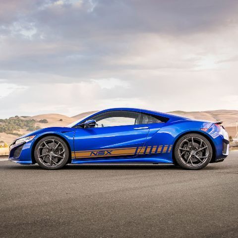 2 x mehrere Farbgrafiken Acura NSX Symbol Autorennen Vinyl-Aufkleber