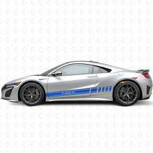 Racing Streifen Seiten Vinyl-Aufkleber für Acura NSX_2