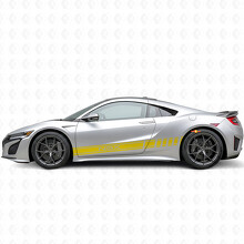 Racing Streifen Seiten Vinyl-Aufkleber für Acura NSX_5