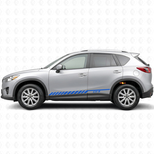 Strobe Racing Streifen Seiten Vinyl Aufkleber für Mazda CX-5 2013-2018_2
