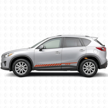 Strobe Racing Streifen Seiten Vinyl Aufkleber für Mazda CX-5 2013-2018_4