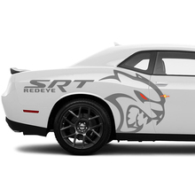 Srt redeye Hellcat Side Heck -Kotflügeltattelung Aufkleber Grafik für Dodge Challenger
 2