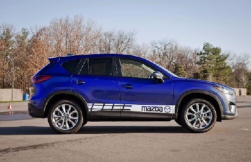 Mehrfarbiger Grafik-Aufkleber für Mazda CX-5 / Mazda CX-9 Autorennen