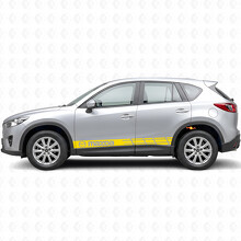 Rennstreifen Seiten Vinyl Aufkleber für Mazda CX-5_5