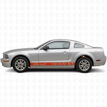 Racing-Stripes-Seiten-Vinyl-Aufkleber-Kit für Musclecar Musclecarmodel C-Max Taurus_4