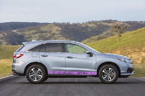 Mehrfarbiger Grafik-RDX/MDX-SUV-Autorennen-Kunstaufkleber
