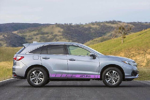 Racing Seitenstreifen Vinyl Aufkleber Kit für Acura RDX MDX SUV