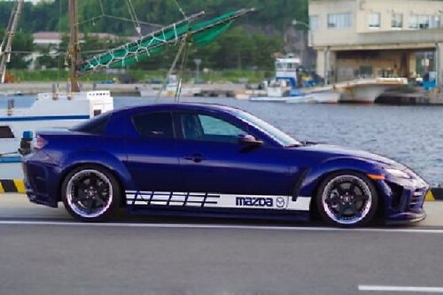 Mehrfarbiger Grafik-Aufkleber für Mazda CX-3 / Mazda RX-8