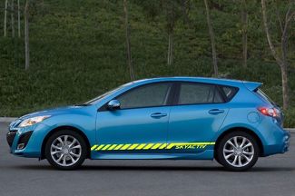 Skyactiv Auto-Vinyl-Renngrafik-Streifen-Aufkleber für Mazda-Karosserieseite