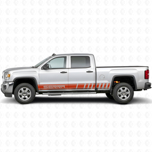 Markierte Streifen Seiten-Vinylaufkleber Aufkleber für GMC Sierra_4