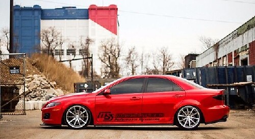 2X Mehrfarbiger Mazda Speed ​​Performance Zubehör Autorennen Aufkleber Aufkleber