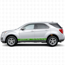 Chevy Logo Streifen Seiten Vinyl Aufkleber Sticker für Chevrolet Equinox_3