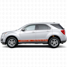 Chevy Logo Streifen Seiten Vinyl Aufkleber Sticker für Chevrolet Equinox_4
