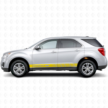 Chevy Logo Streifen Seiten Vinyl Aufkleber Sticker für Chevrolet Equinox_5