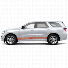 Markierte Streifen Seiten-Vinylaufkleber für Dodge Durango_4