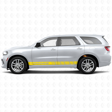 Markierte Streifen Seiten-Vinylaufkleber für Dodge Durango_5