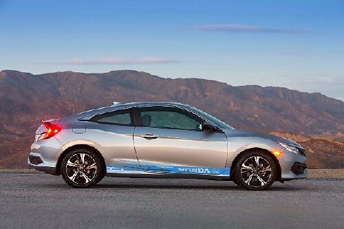 Mehrfarbiger grafischer Civic/Civic Si Coupe Car Racing Art Decal Sticker