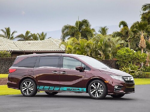 Mehrfarbige Grafik Fit / Fit EV / Odyssey Car Racing Art Aufkleber Aufkleber