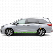 Akzentstreifen Schweller Vinyl-Aufkleber für Honda Odyssey_3