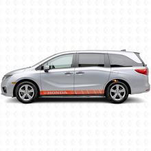 Akzentstreifen Schweller Vinyl-Aufkleber für Honda Odyssey_4