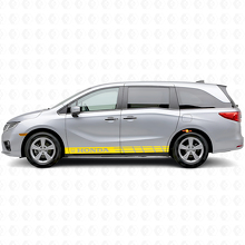 Akzentstreifen Schweller Vinyl-Aufkleber für Honda Odyssey_5
