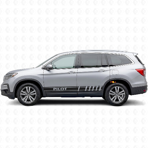 Branded Akzentstreifen Seiten-Vinyl-Aufkleber für Honda Pilot
