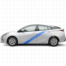 Japanischer Stil Seitenstreifen Vinyl-Aufkleber für Toyota Prius_2