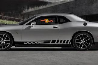 Paar Streifengrafik Dodge Charger Viper Journey Durango Autorennen Aufkleber Aufkleber