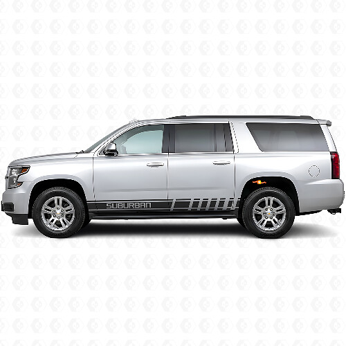 Akzentstreifen Seitenvinylaufkleber für Chevrolet Suburban