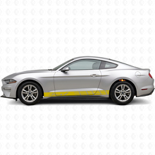 Rennstreifen mit individuellem Text Seiten-Vinyl-Aufkleber-Kit für Musclecar Shelby GT350 GT550_4
