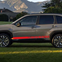 Mehrfarbiger Grafik-Aufkleber für Crosstrek Suba Forester Autorennen 3